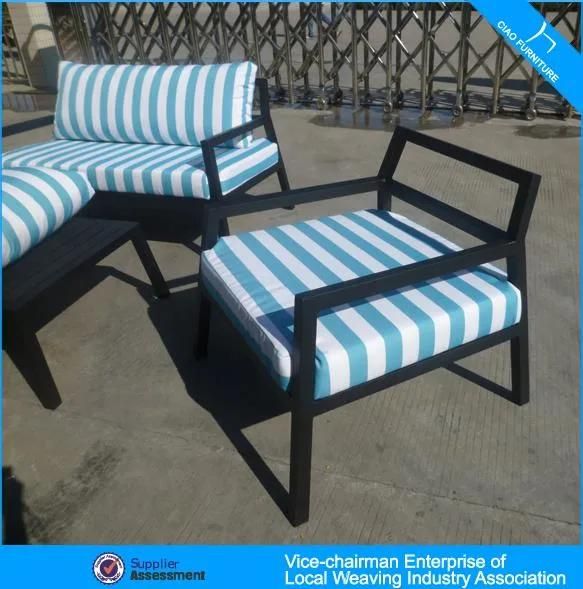 F- New Design Outdoor Furniture Garden Sofa Set (CF649A+CF649b+CF649CT)