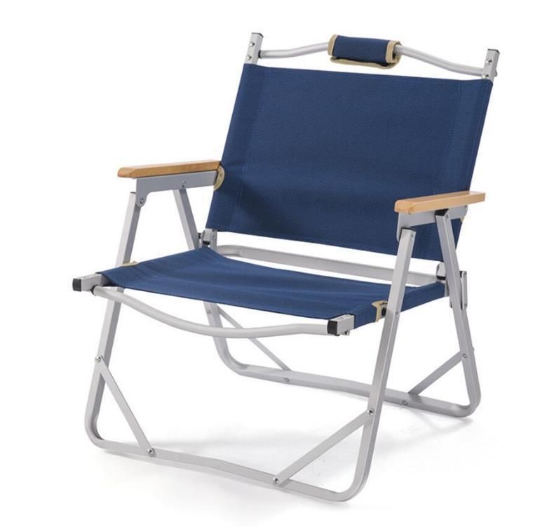 Outdoor Aluminum Folding Beach Chair Aluminum Fishing Chair Portable Folding Beach Chair Outdoor Camping