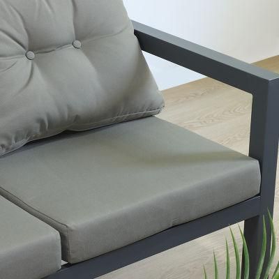 New Aluminum Darwin Wrapped Paper/ Carton Box Garden Lounge Sets Patio Sofa Set