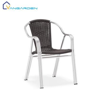 Wholesale Cheap Outdoor Garden Aluminum Wicker Rattan Chair