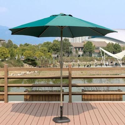 Metal Beach Foldable Umbrella Outdoor Garden Sun Patio Parasol