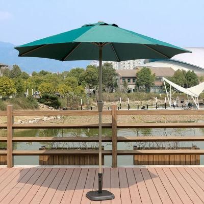 Metal Beach Foldable Umbrella Outdoor Garden Sun Patio Parasol