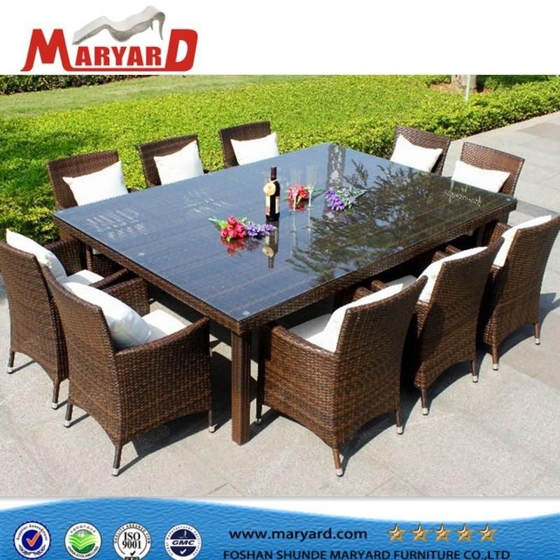Outdoor Furniture Rattan Wicker Garden Dining Chair for Cafe Restaurant