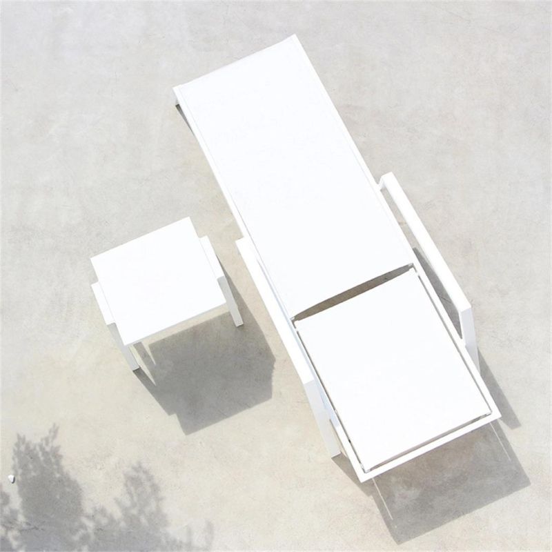 Outdoor Garden Patio Bistro Morden Beach Pool Chaise Sun Lounger