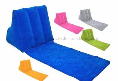 Custom PVC Damp Proof Foldable Inflatable Lawn Beach Sofa