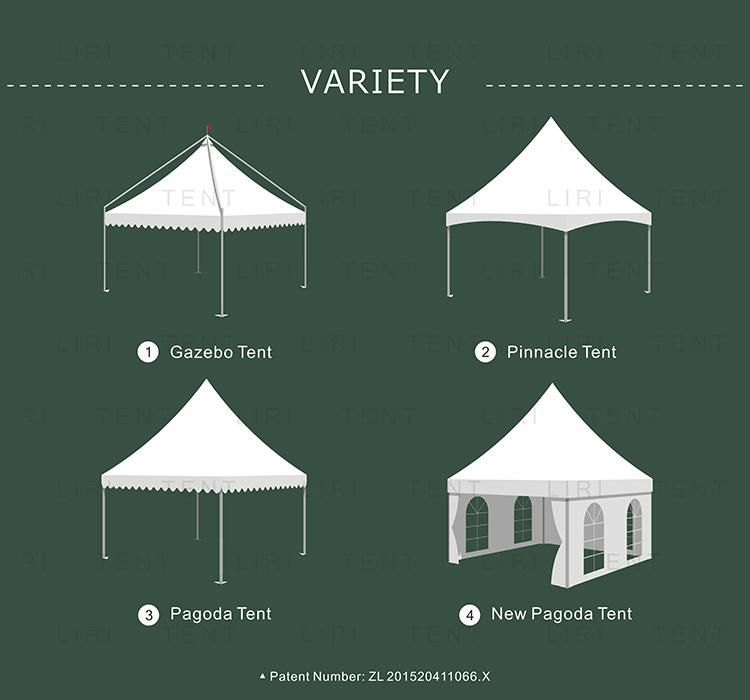 Outdoor Garden Gazebo Tent for About 100 People