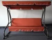 Red Lengthened Multifunctional Swing Chair Bed