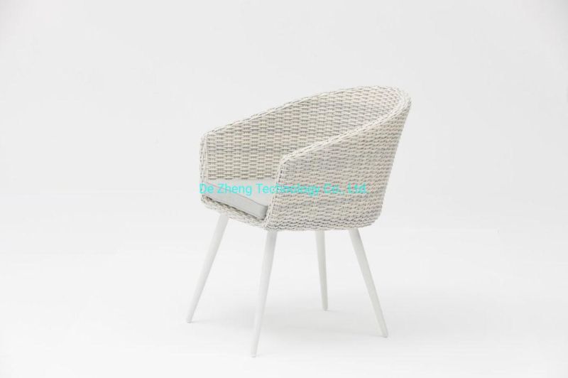 China Wholesale Factory Modern Patio Garden Hotel Aluminium Outdoor Rattan Chair