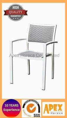 Plastic Wood Dining Arm Chair Outdoor Furniture Chair Cafe Polywood Chair