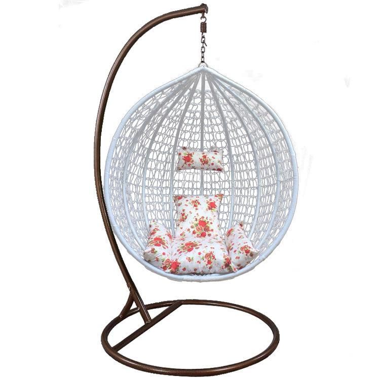 Single Person Indoor Home Hanging Rattan Wicker Leisure Swing Chair