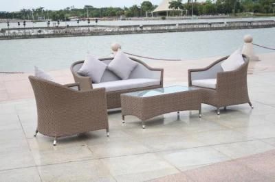 Bar Cafe Darwin Modular Grey Outdoor Rattan Garden Sofa Set