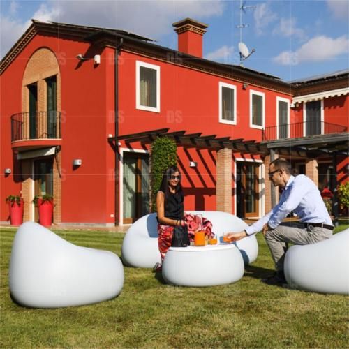 Modern Mall Garden Lakeside Seaside Art Creative Fiberglass Resin Chair Seat Sculpture