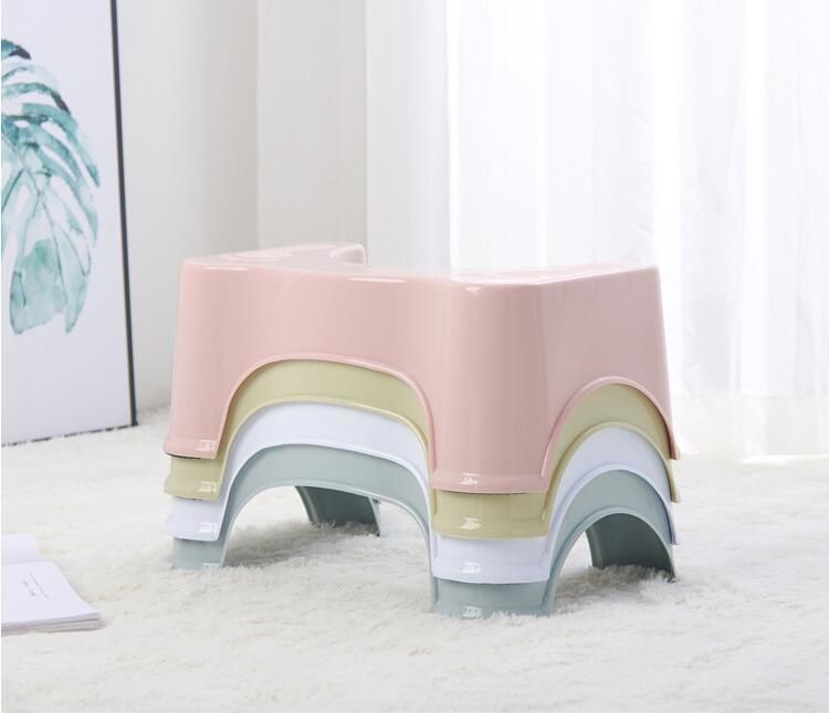 Anti-Slip Plastic Squatting Toilet Stool