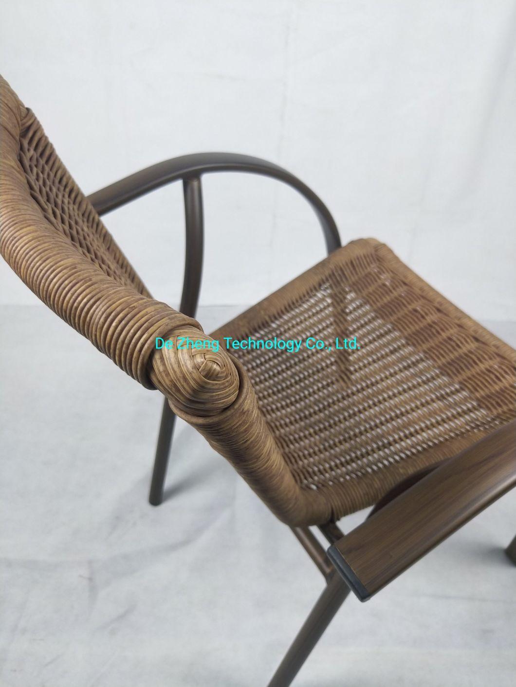 Foshan Wholesale Outdoor Restaurant Latest Cast Aluminum French Baroque Dining Furniture