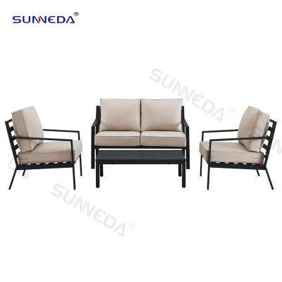 Modern Aluminum Leisure Furniture Outdoor Garden Sofa Set