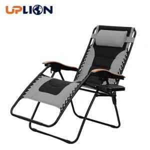 Uplion Padded Zero Gravity Lounge Chair Wider Armrest Adjustable Recliner with Cup Holder