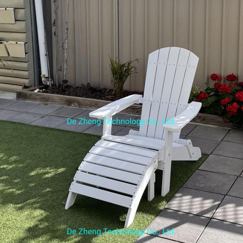 Outdoor Garden Poolside Lounger Outdoor Pool Adirondack Chair Modern Style Simple Home Garden Chair
