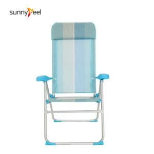 Foldable Beach Chair with Pillow Adjustable Beach Chair