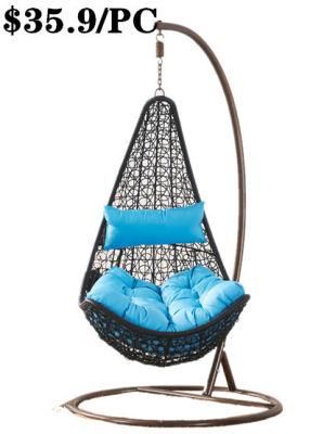 Limited Edition Luxury Comfortable Balcony Outdoor Garden Rattan Swing Chair