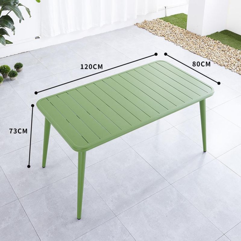 Modern Aluminum Stacking Europe Outdoor Table
