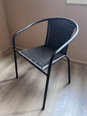 Hot Sale Modern Stackable Living Room Furniture Rattan Chair