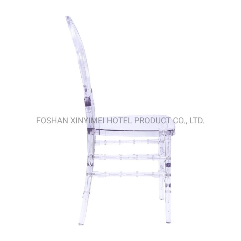 Wholesale Wedding Decorations Supplies Clear Crystal Plastic Resin Phoenix Chair