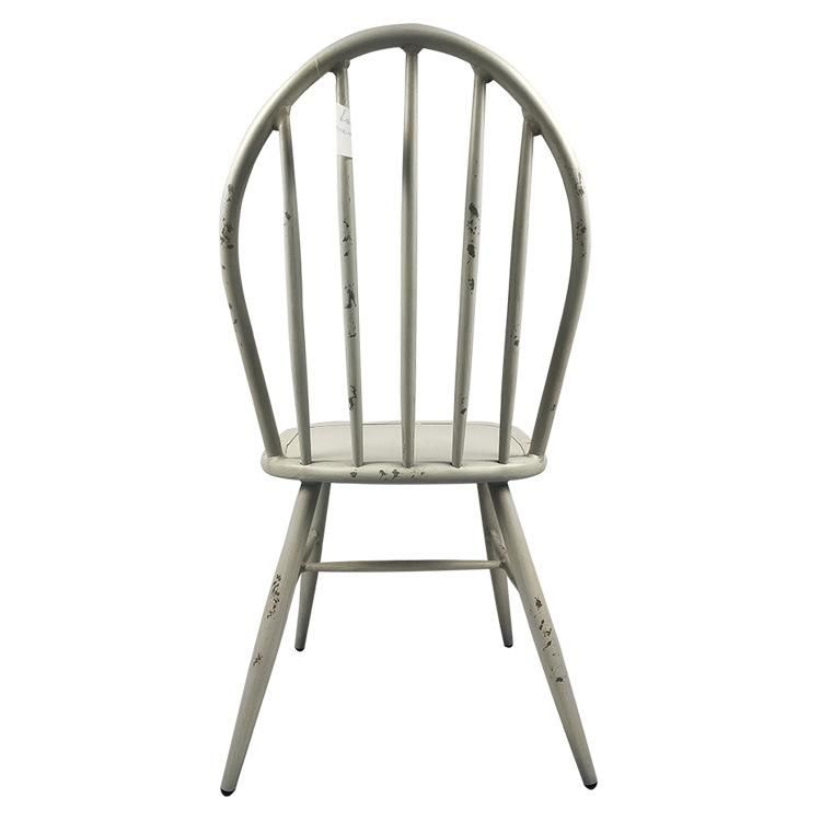 Ivory Color Weather Resistant Outdoor Restaurant Garden Luxury Royal Wedding Chair