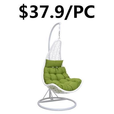 Modern Home Outdoor Garden Hanging Rattan Hotel Patio Swing Chair
