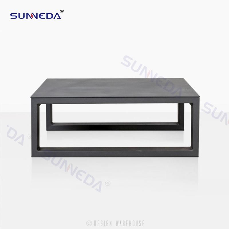 Aluminum Coffee Table Leisure Sofa Chair Set Gaeden Furniture