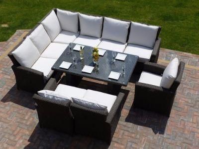 Well Furnir Panama Rattan Garden Dining Set (7632945)