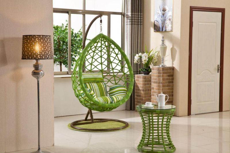 Foshan Customized OEM by Sea Shape Swing White Garden Chair in China