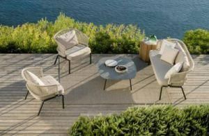 Dining Set Table &amp; Chairs Wicker Rattan Outdoor Leisure Garden Furniture