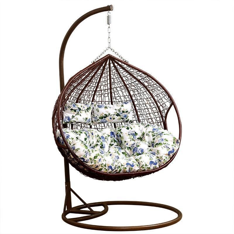 Outdoor Leisure PE Rattan Hanging Garden Modern Egg Swing Chair