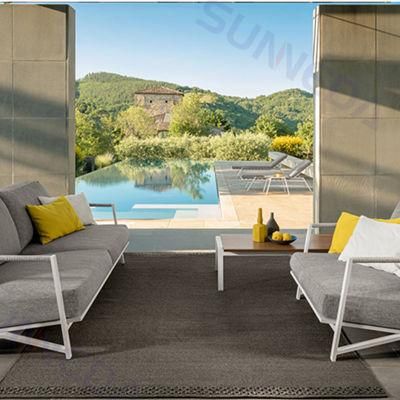 Modern Leisure Aluminum Luxury Garden Furniture Outdoor Sofa Set
