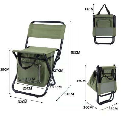 Outdoor Tactical Hiking Fishing Sport Cache Chair