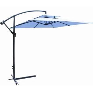 Double Top Deluxe Roma Umbrella Outdoor Furniture Garden Umbrella