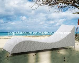 Wicker Outdoor Rattan Lounge Leisure Beach Furniture (JJ-S754)