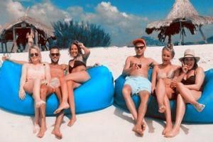 Inflatable Sofa, Portable for Outdoor, Park, Pool, Beach, Easy to Inflat