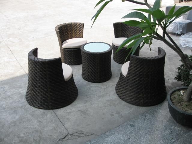 Special Design Outdoor Bistro Set Garden Synthetic Rattan Furniture