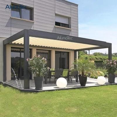 Best Quality Shade Aluminium Gazebo with Operable Louvers