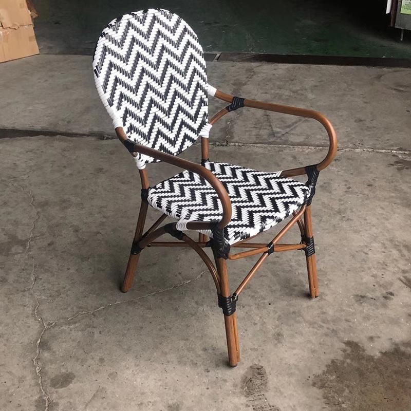 Stackable Outdoor Rattan / Wicker Chairs Furniture Garden Sets