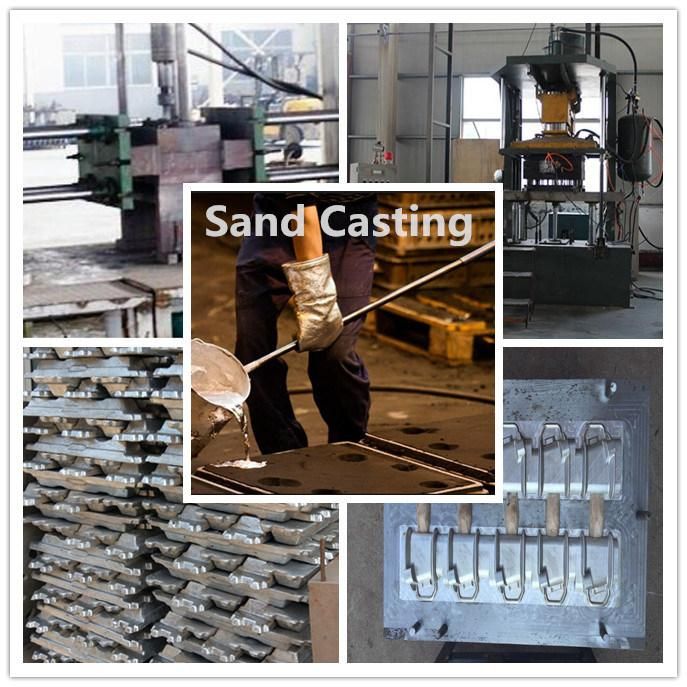 Aluminum Sand Casting Part for Garden Furniture Bench End