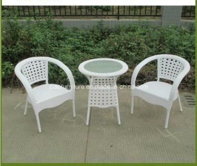 Leisure Hotel Rattan Furniture Outdoor Garden Wicker Coffee Set