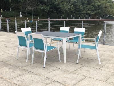 Room OEM Customized Foshan 6 Seater Outdoor Dining Set Furniture