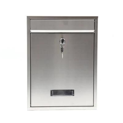 Stainless Stee Residential Apartmentl Mailbox Outdoor Stainless Steel 201/304 Post Letter Box