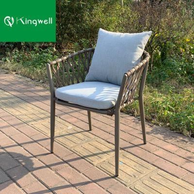 Outdoor Useful Aluminum Beauty Chair with Rope by Manufacturers
