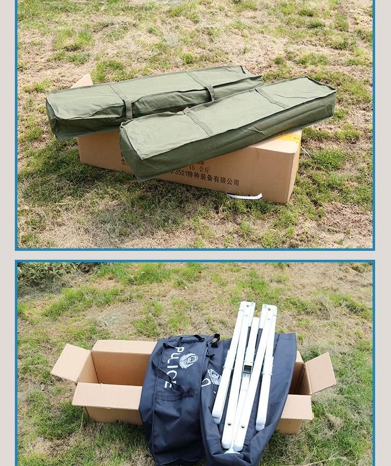 Folding Bed Outdoor Supplies Portable Folding Bed Multifunctional Lunch Break Outdoor Camping Bed