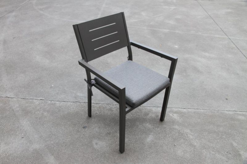Customized OEM Metal Patio Sets 4 Seater Outdoor Dining Set