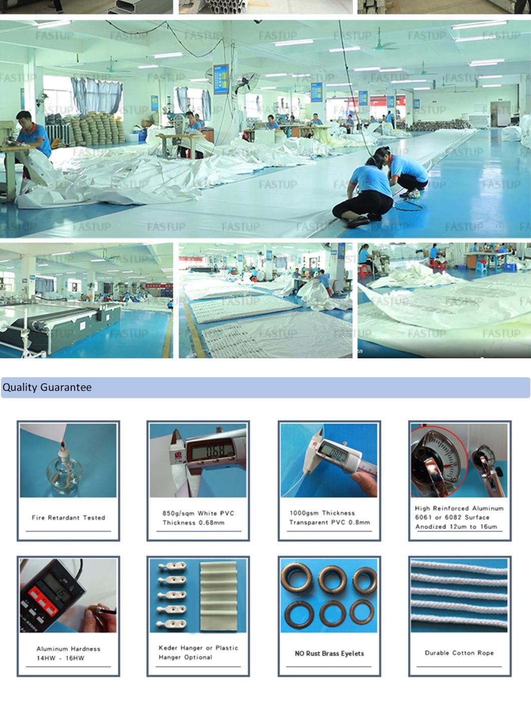 Party Marquee Tent as Temporary Storage Warehouse and Department Store
