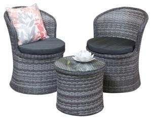 Garden Outdoor 3PCS Luxury Rattan Wicker Vase Set